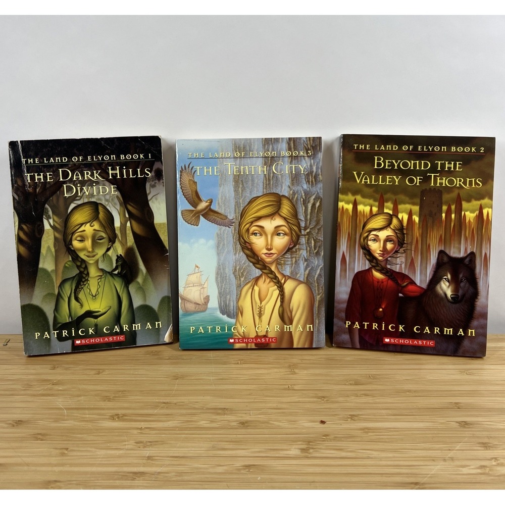 The Land of Elyon Boxed Collection Patrick Carman Booksβ 1, 2 and 3 PB VGC